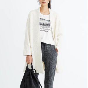 Madewell Langley Swinburne coat donegal vanilla